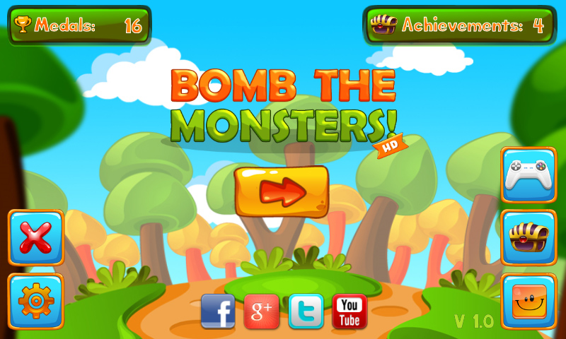 Bomb The Monsters! screenshot #1