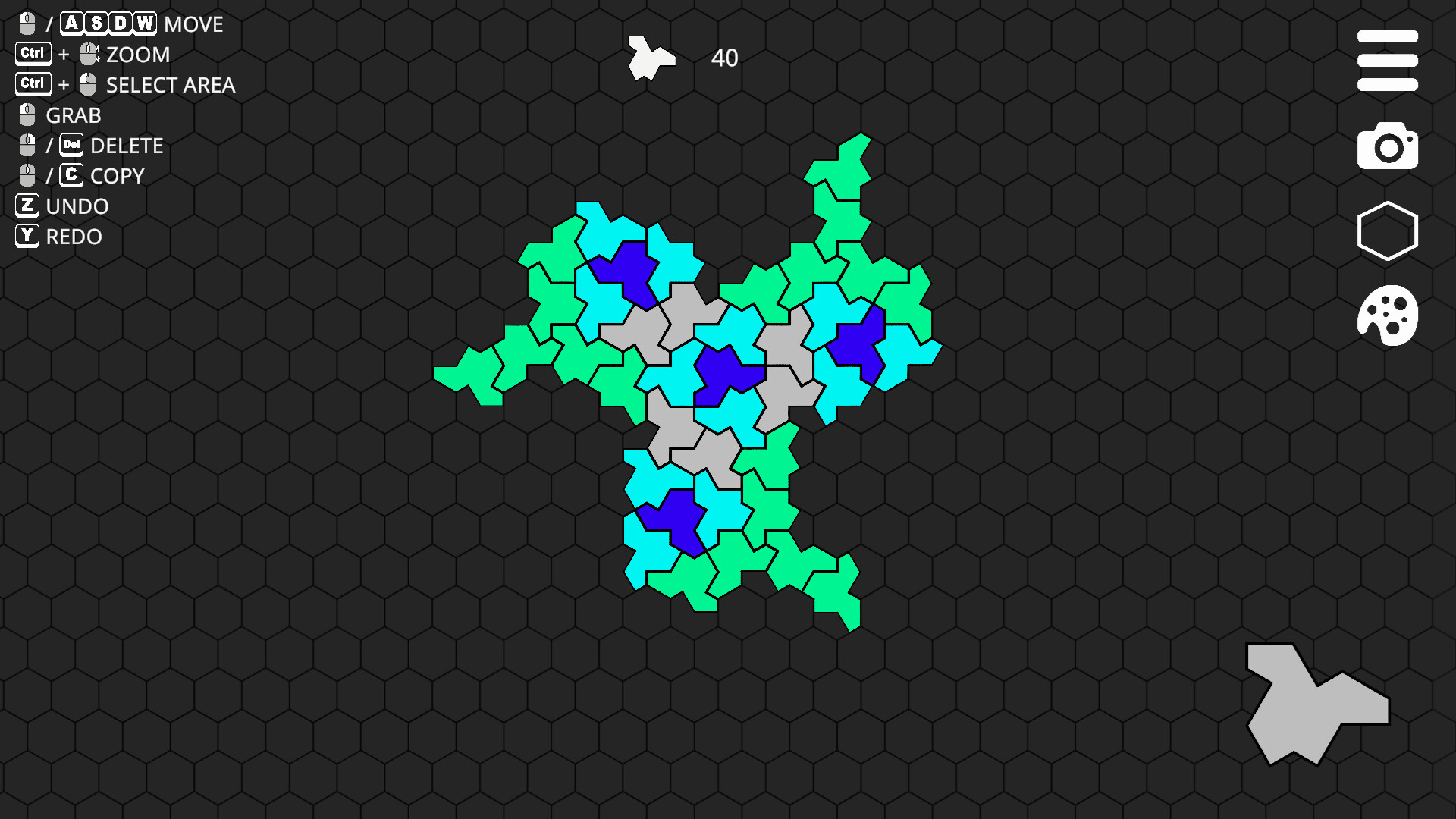 #4. Infinite Einstein Tiles (Steam) Av: Mukai Systems