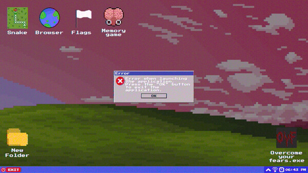 Screenshot of Overcome Your Fears - Caretaker