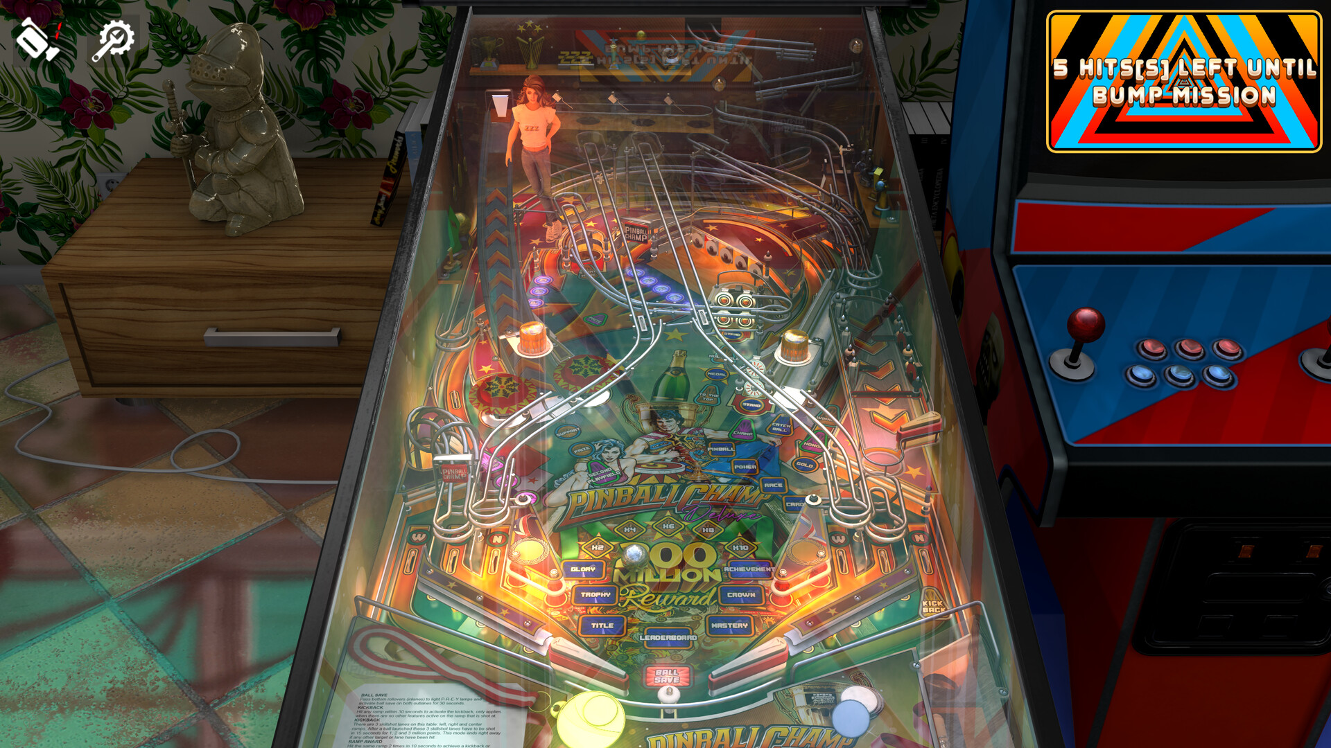 Zaccaria Pinball - Pinball Champ Deluxe Pinball Table Featured Screenshot #1