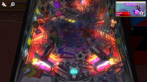 Zaccaria Pinball - Soccer Kings Deluxe Pinball Table