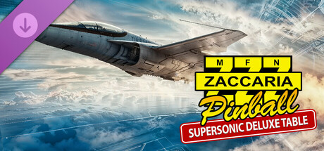 Zaccaria Pinball - Supersonic Deluxe Pinball Table cover art