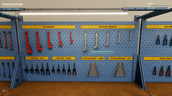 『Tidy Garage』のスクリーンショット