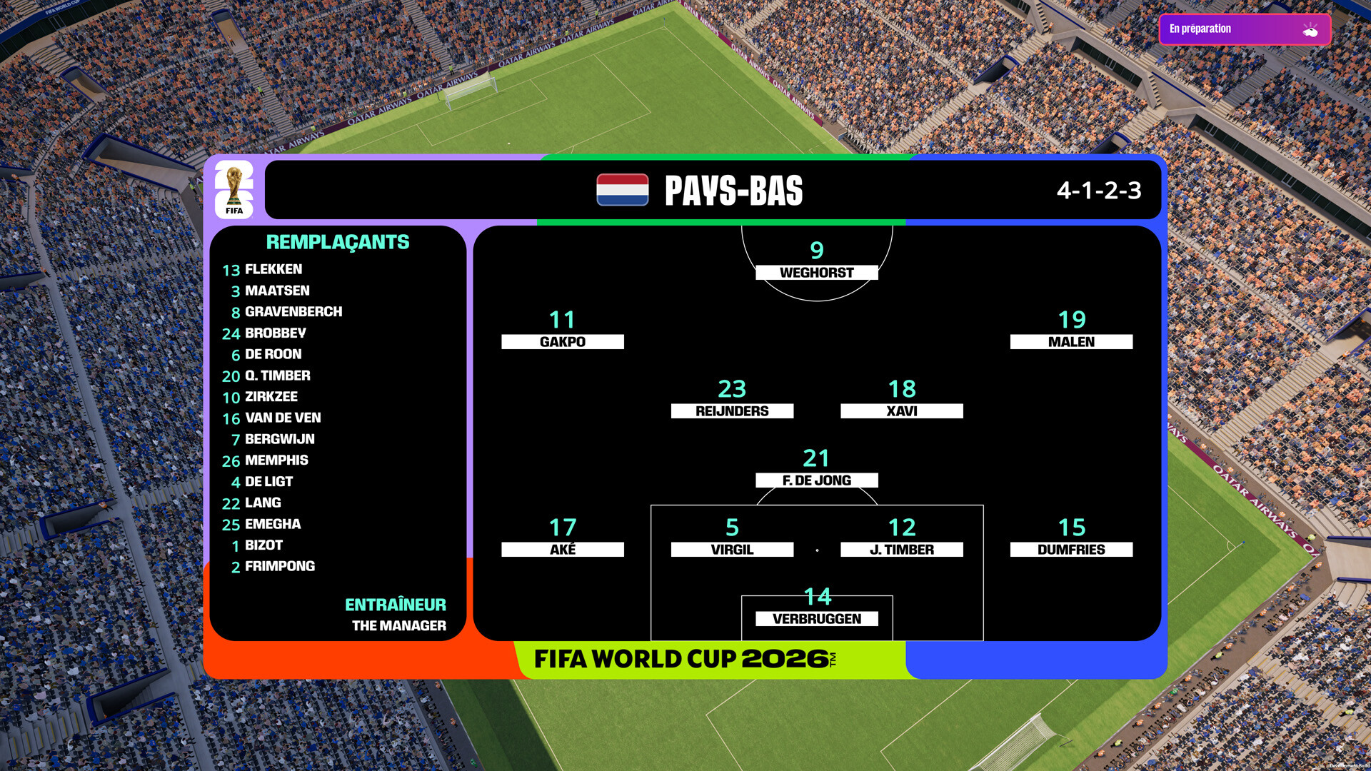 Screenshot Football Manager 26