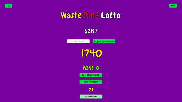 Waste Time Lotto screenshot 1