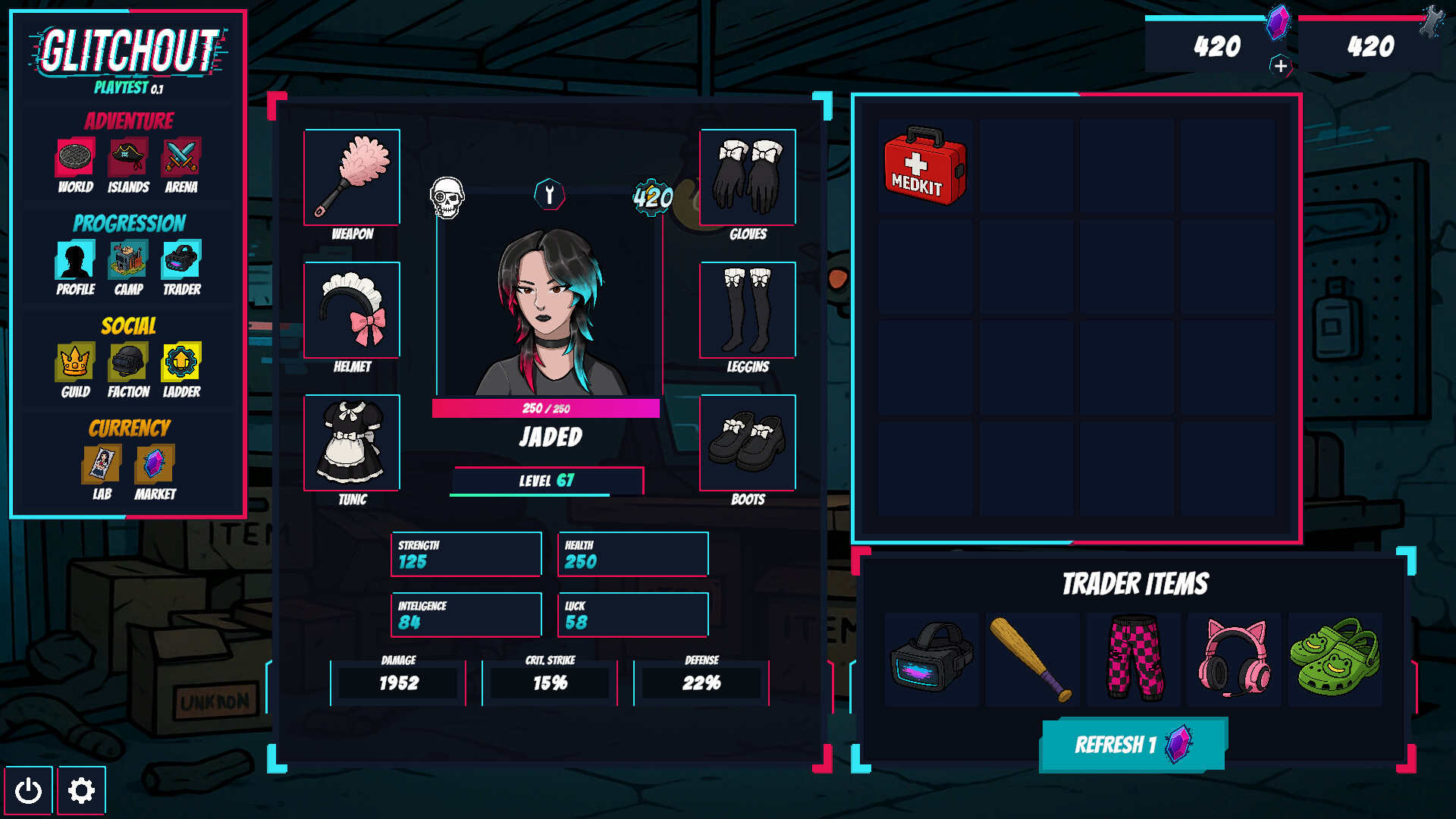 GLITCHOUT screenshot #4