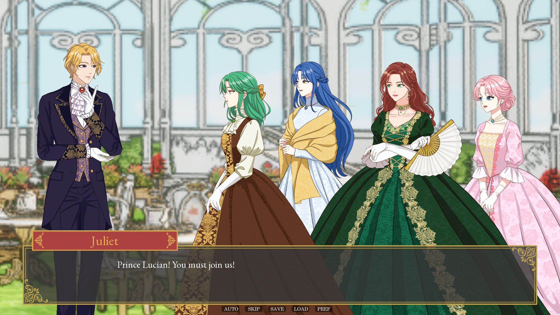 #9. Fate's Masquerade: Otome Visual Novel Demo (Steam) 由: Small Serenity Studio