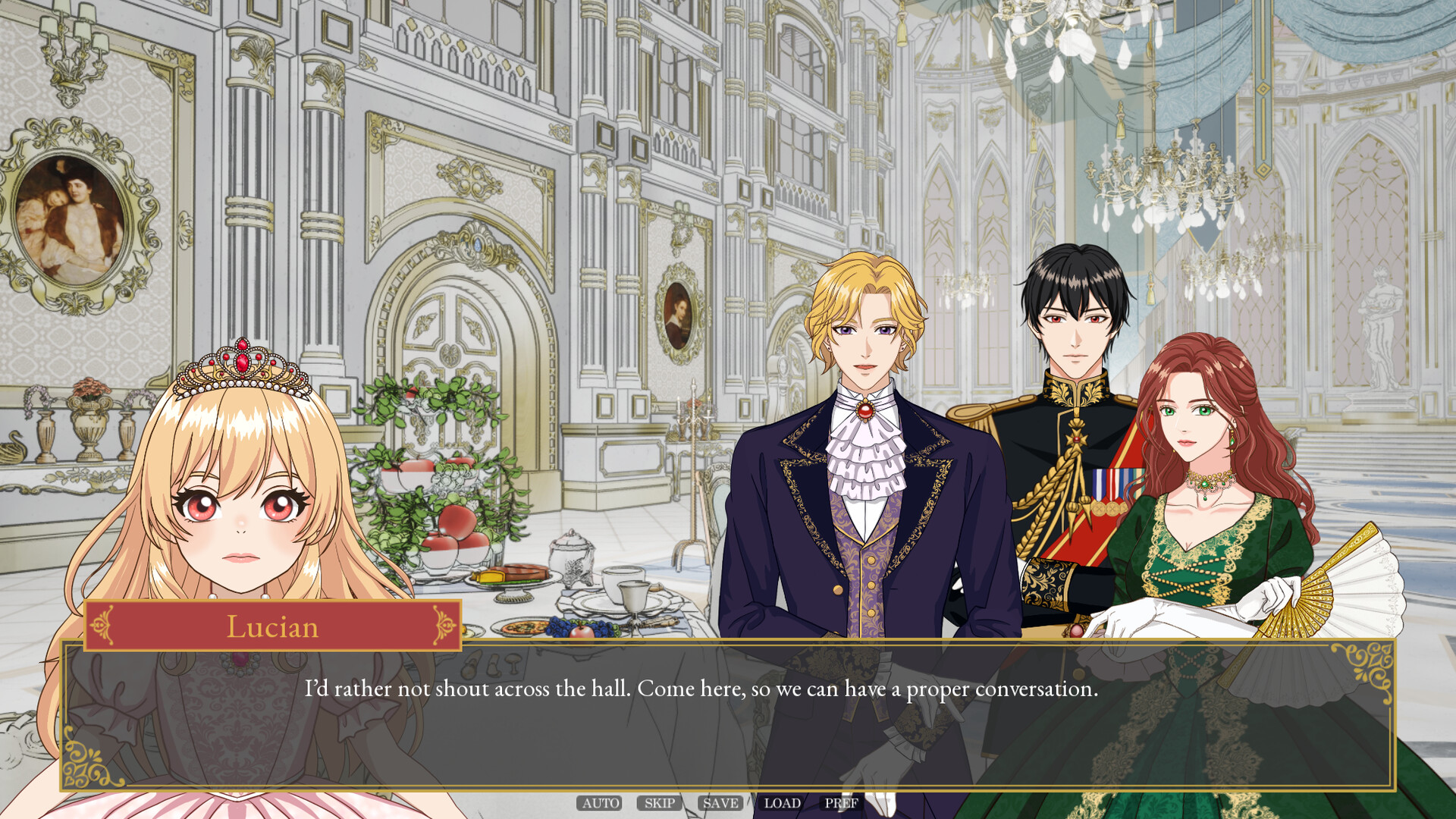 #10. Fate's Masquerade: Otome Visual Novel Demo (Steam) 由: Small Serenity Studio