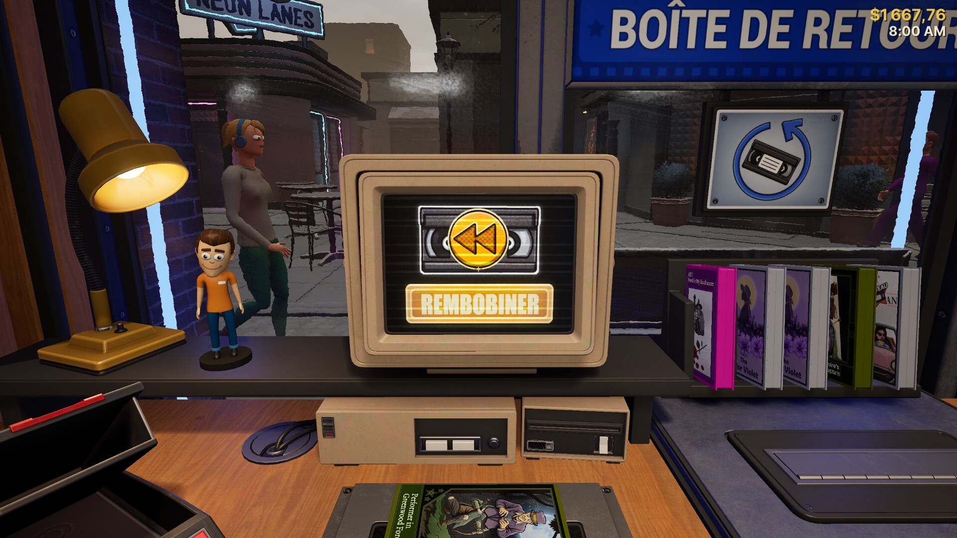 Screenshot Retro Rewind - Video Store Simulator