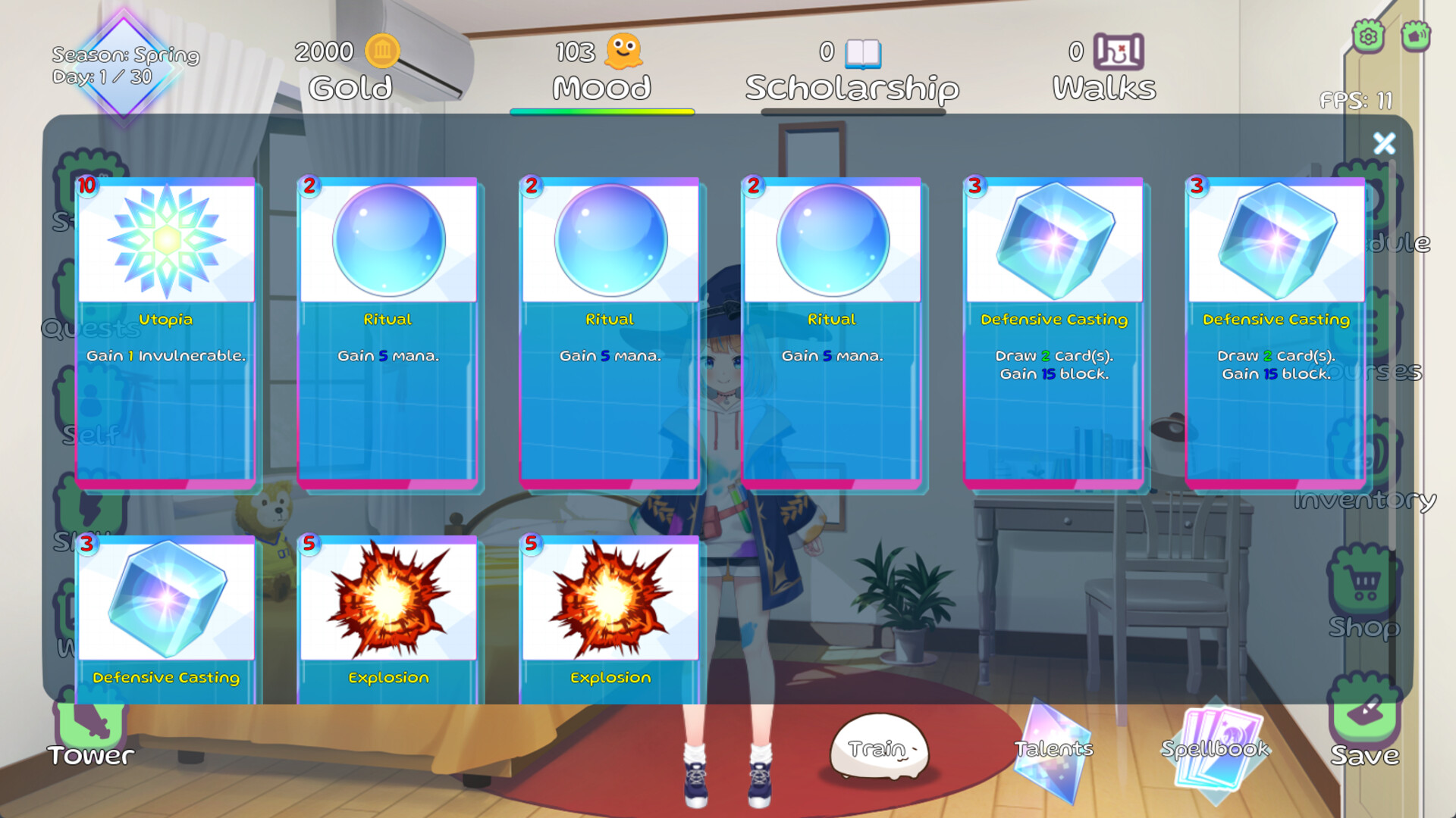 Raising Niziiro: Albion's Witch screenshot #2