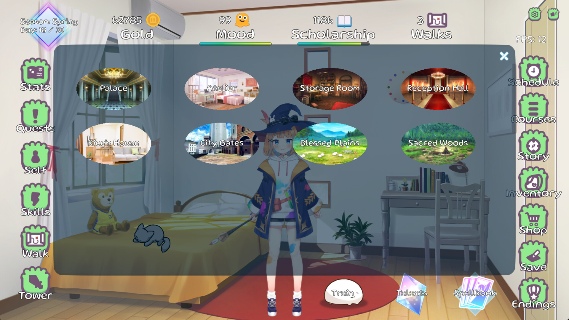 Raising Niziiro: Albion's Witch screenshot #5