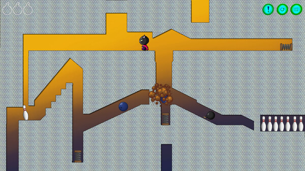 Screenshot z Bomb Bowling X