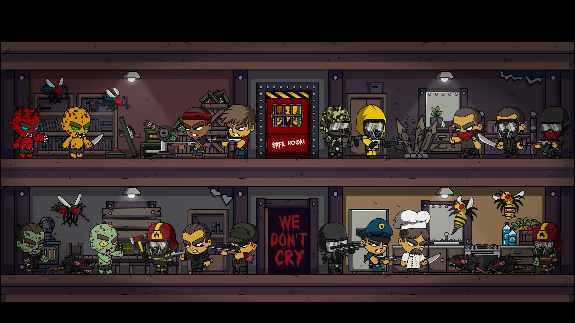 We Don't Cry: Zombie Survival