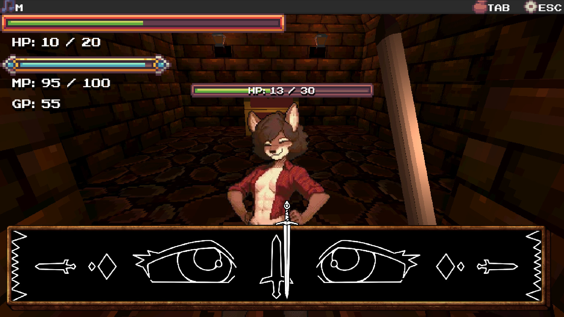 Crypts & Curves screenshot #1