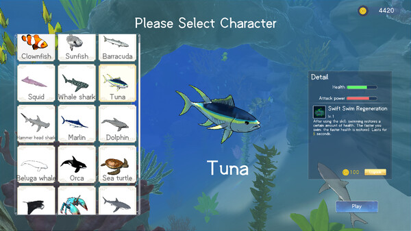 Deep Blue: Devour and Evolve