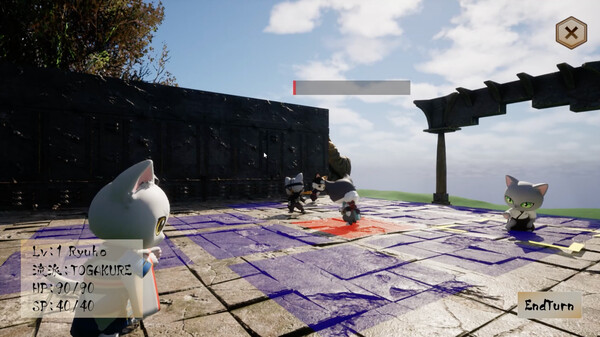 NINJA CATS: Tactics screenshot 4