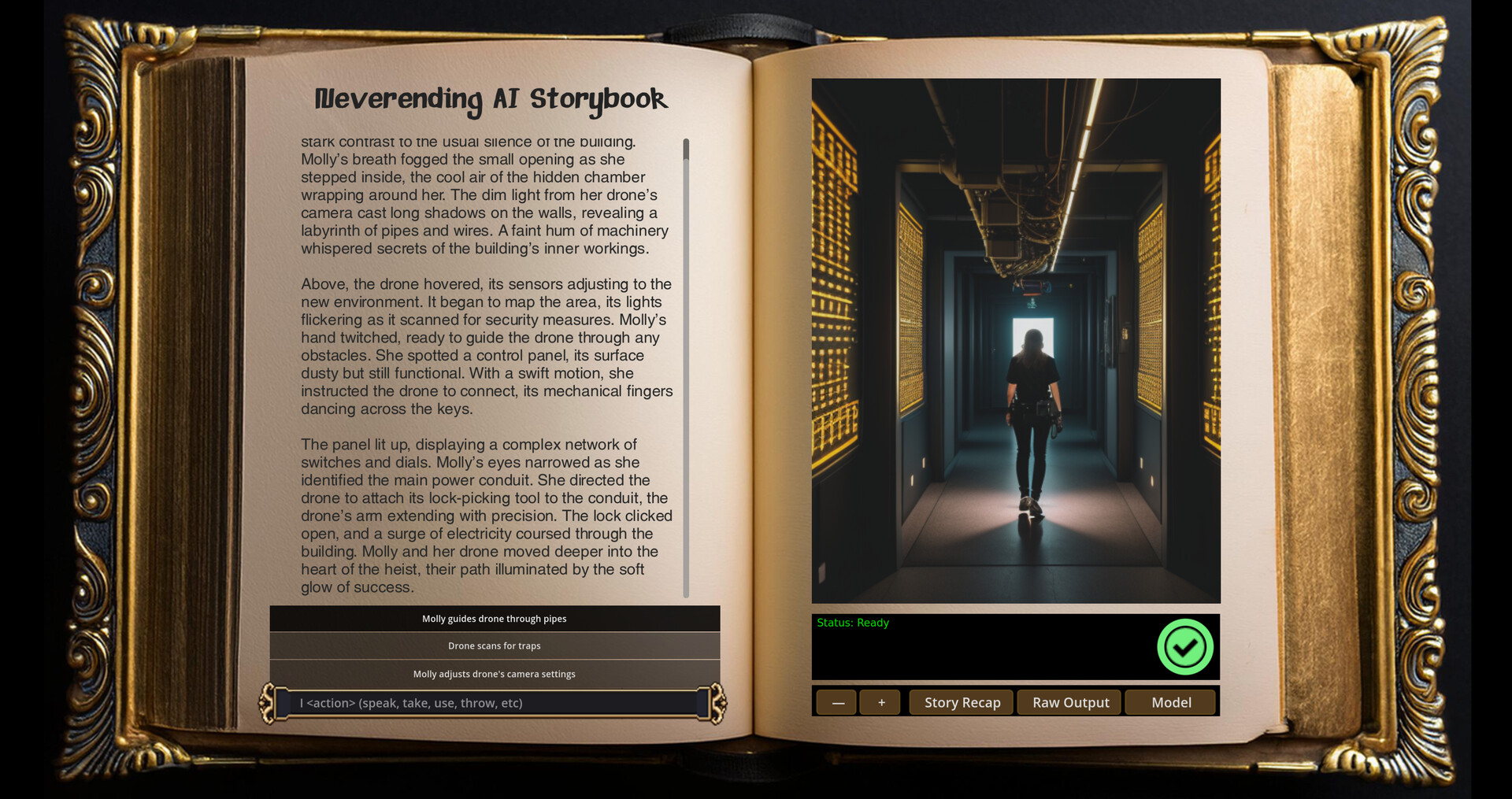 #5. Neverending AI Storybook (Steam) By: MRA Labs LLC