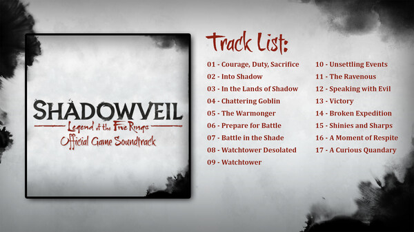 Shadowveil: Legend of The Five Rings Soundtrack