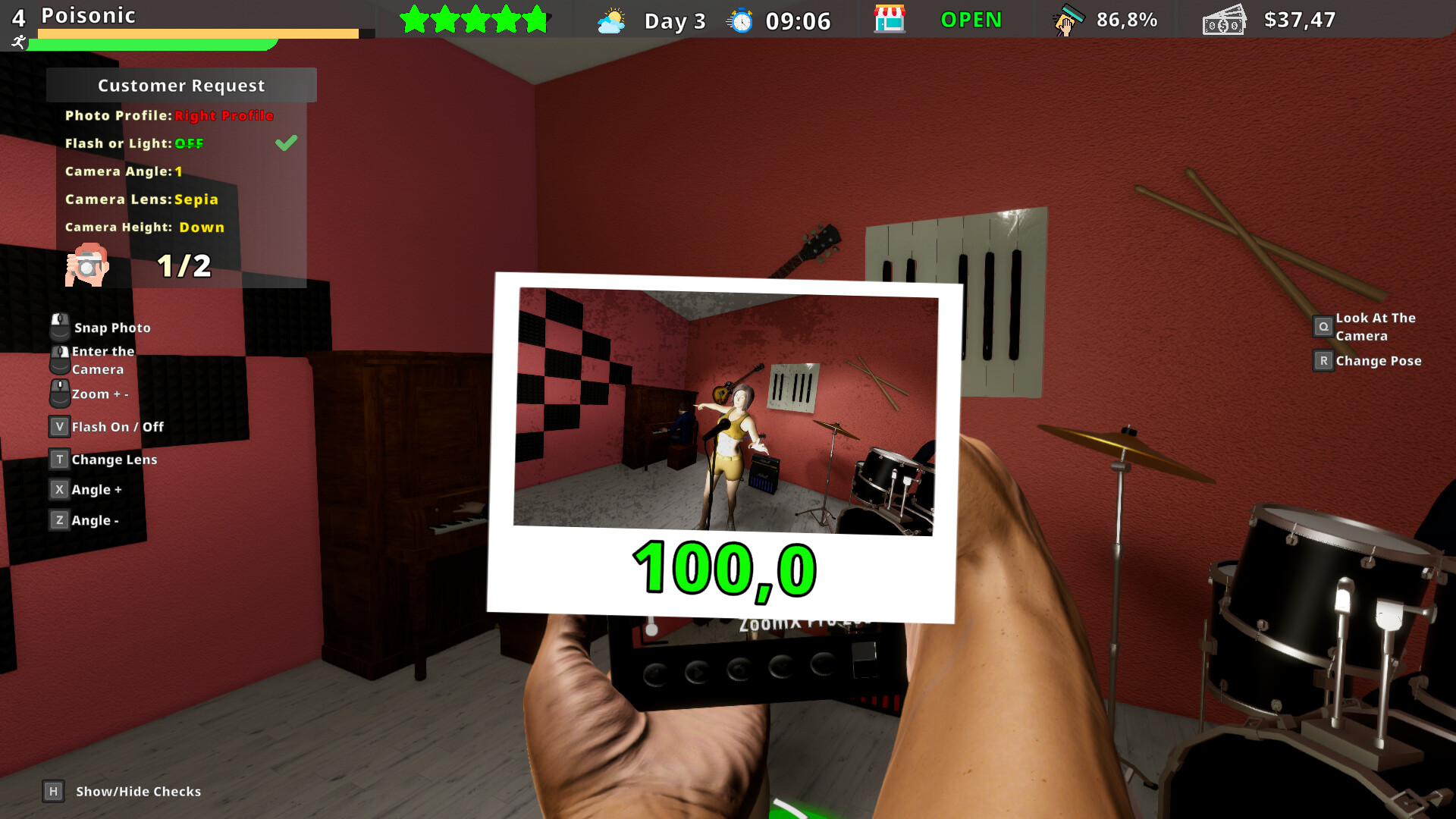 #3. Photographer's Life Simulator Demo (Steam) โดย: PlayWay S.A.