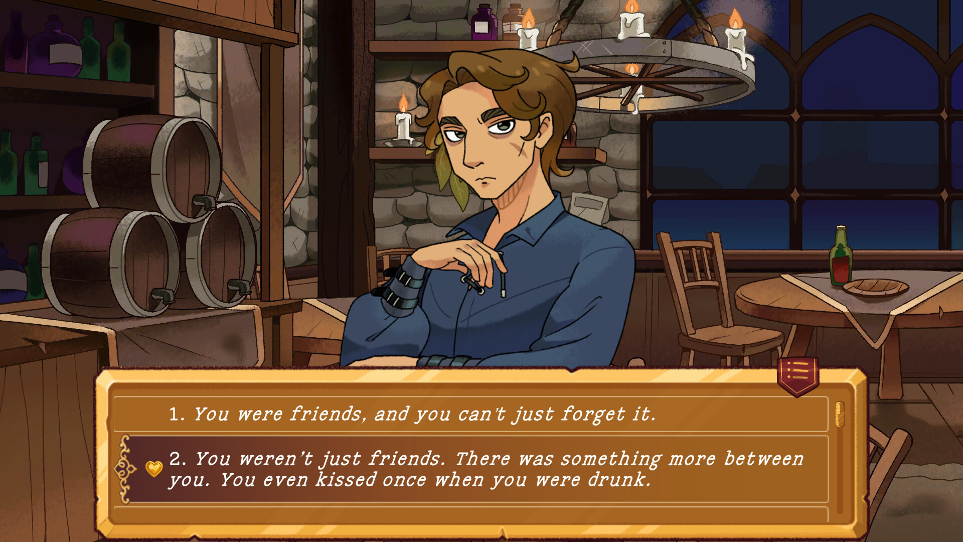 Bookbinding – Dark Cozy Sim screenshot #3