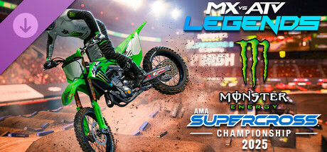 MX vs ATV Legends - 2025 Monster Energy Supercross Championship Banner
