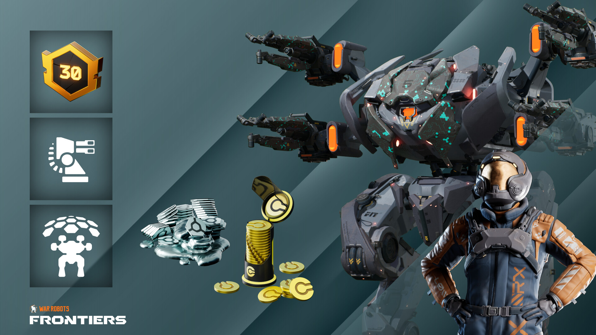 War Robots: Frontiers — Storm Leviathan Bundle Featured Screenshot #1