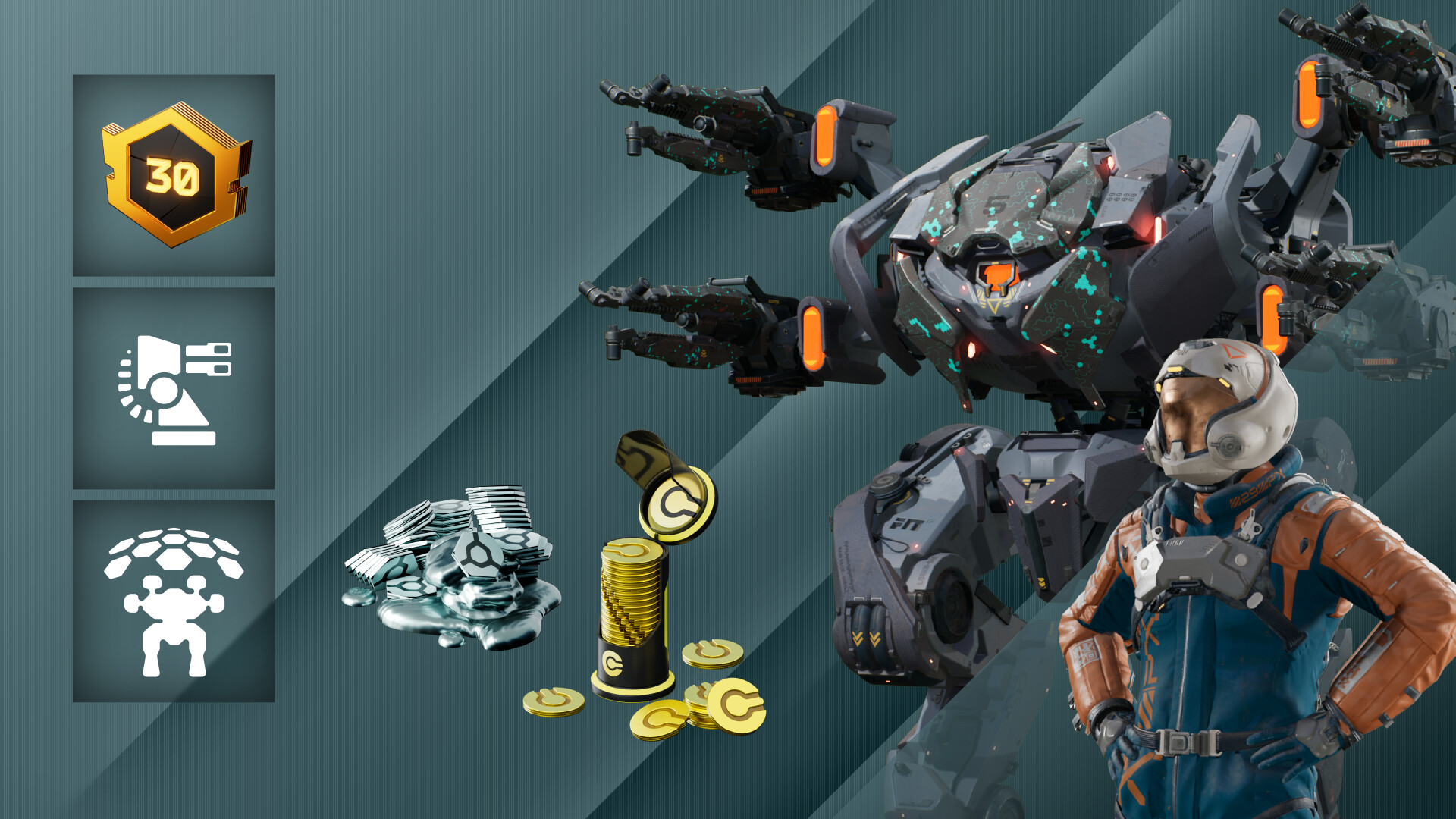 War Robots: Frontiers — Storm Leviathan Bundle Featured Screenshot #1