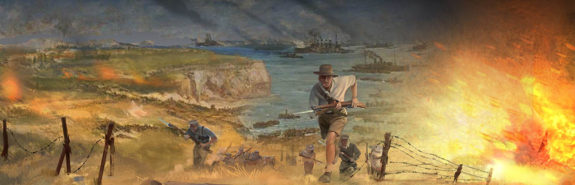 Beach Invasion 1915-Gallipoli