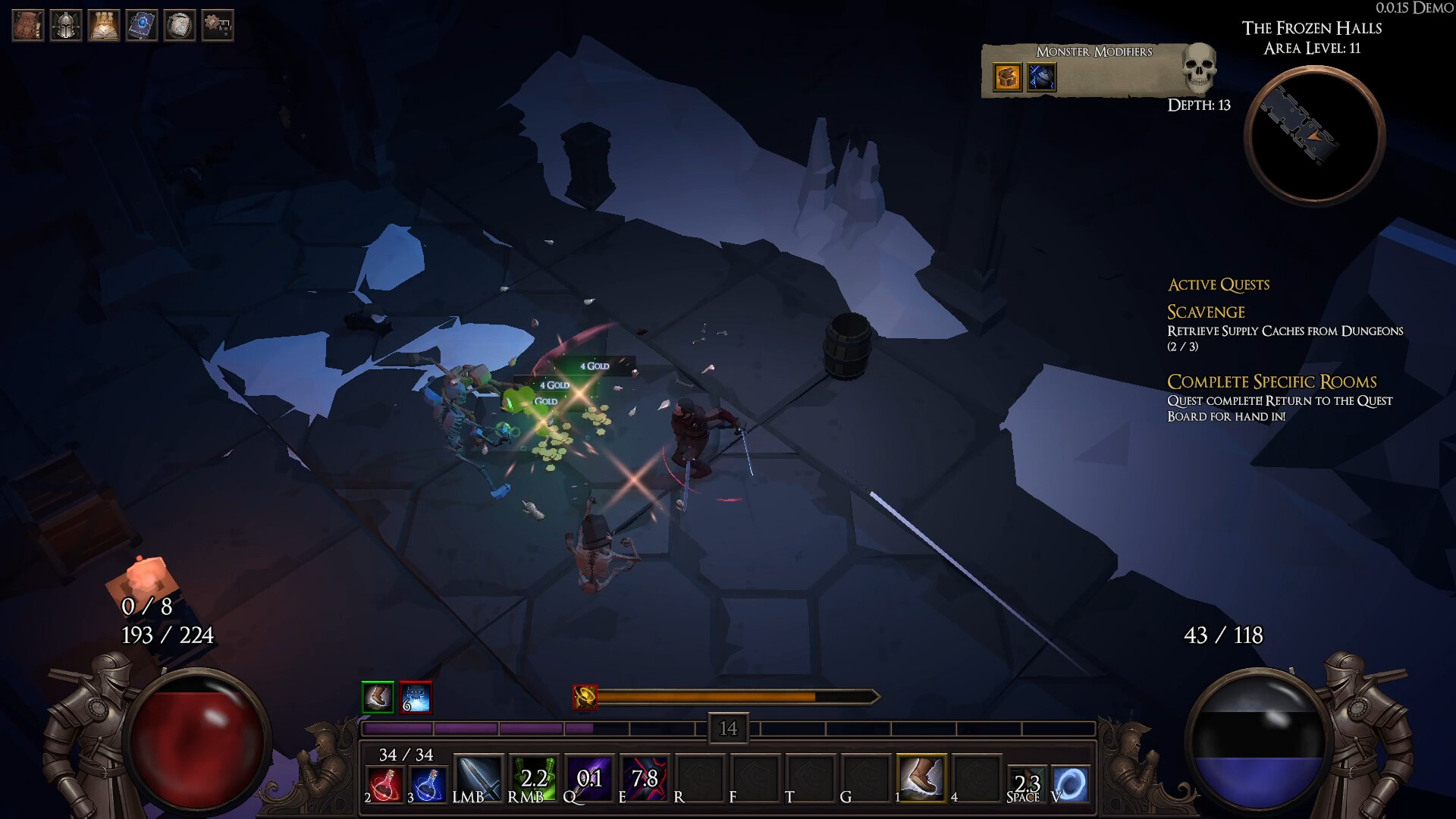 Legends of Azamar – Screenshot 1