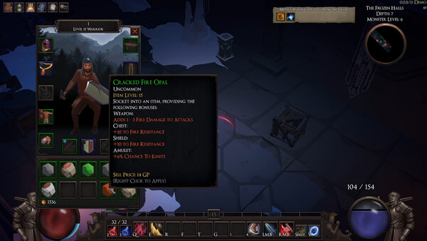Screenshot 4 of Legends of Azamar - final gameplay screenshot