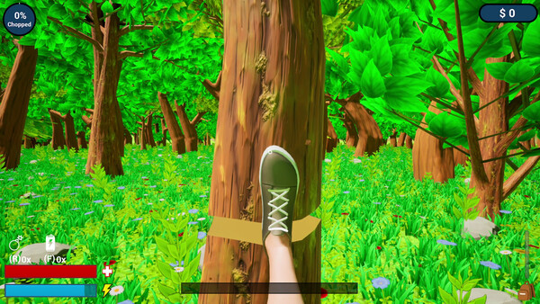 A Game About Cutting A Tree.