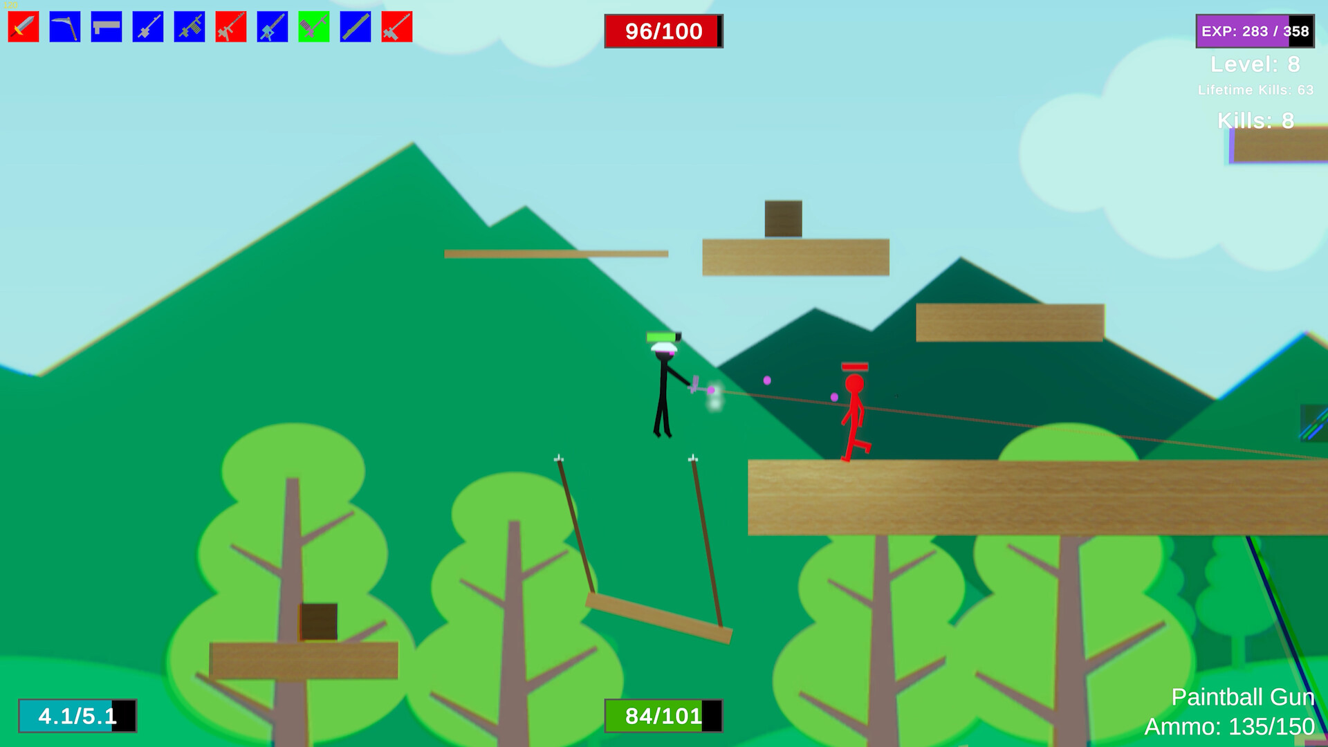Stick Figure Combat screenshot #2