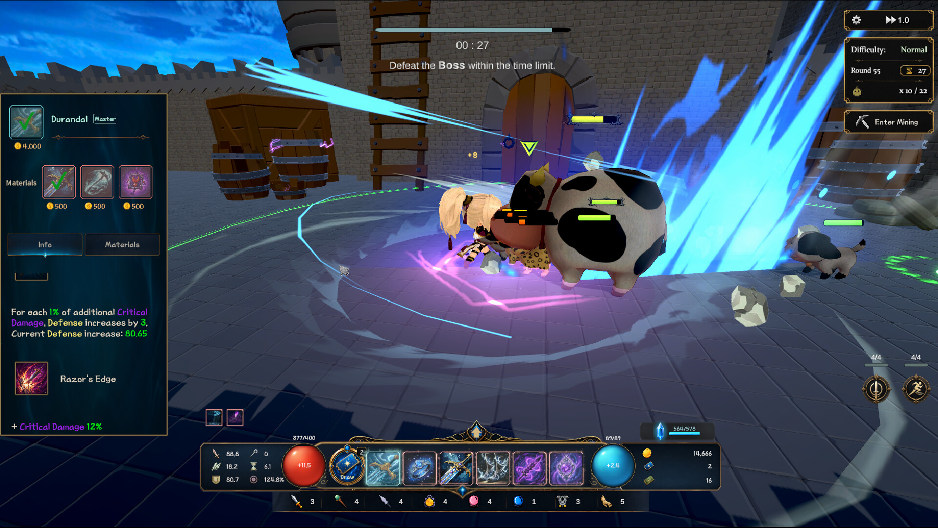 Serendia - Random Gear Defense screenshot #4