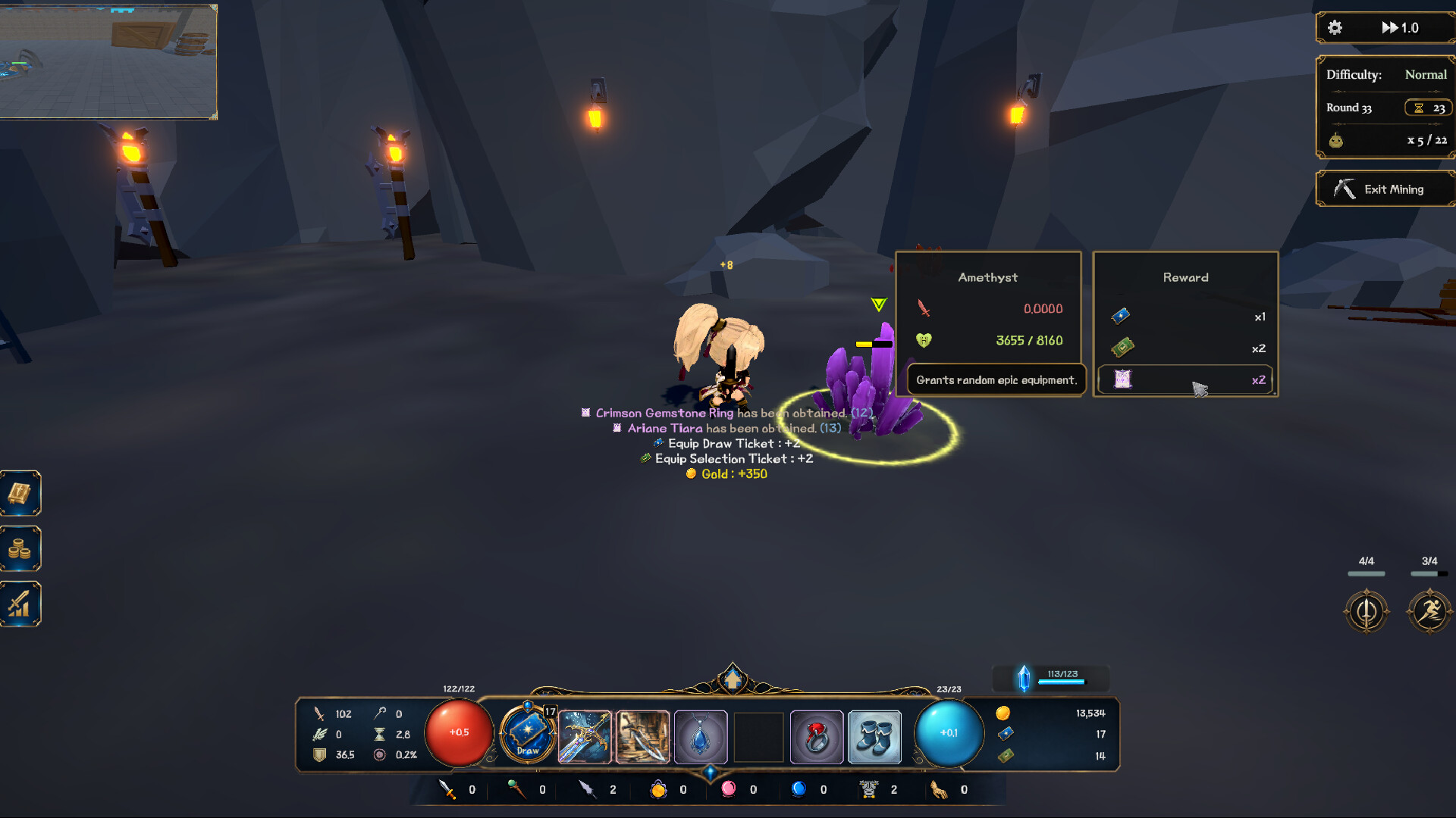Serendia - Random Gear Defense screenshot 2