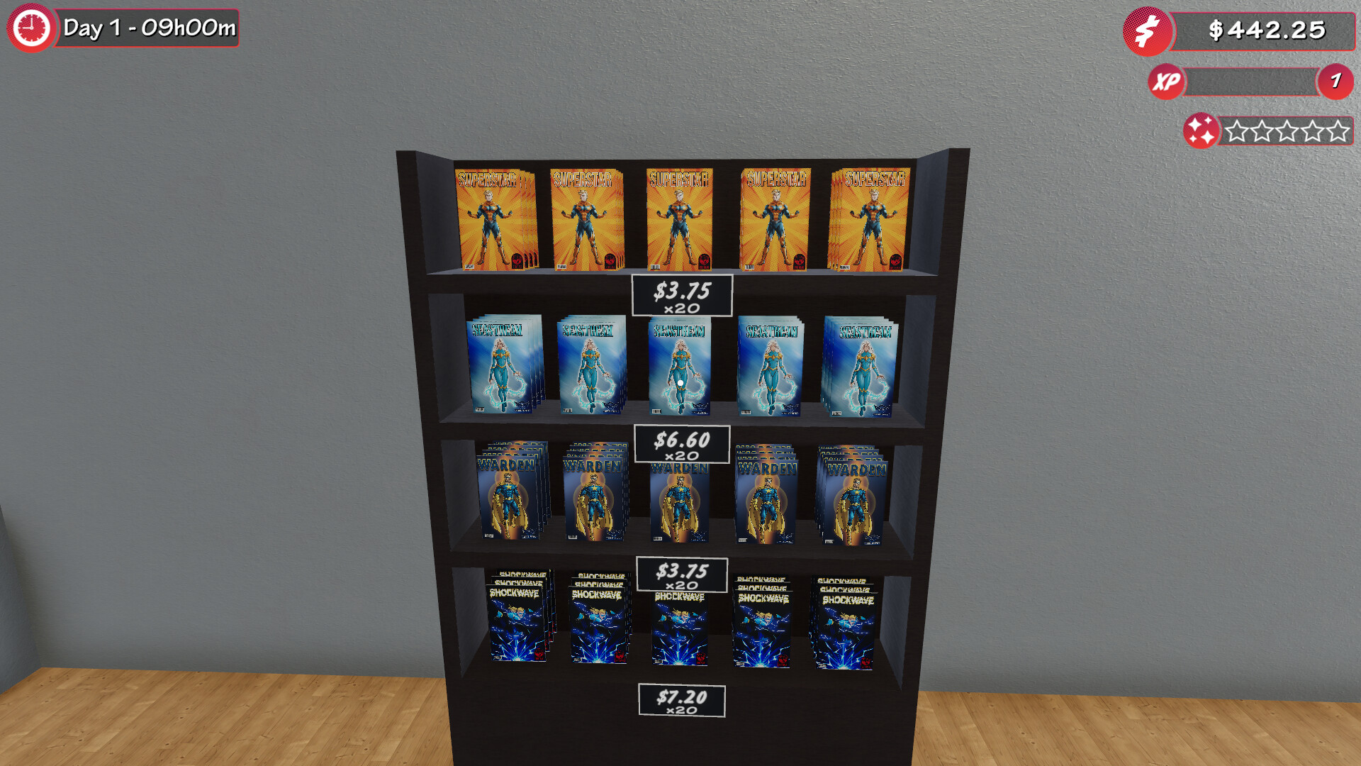 Comic Store Simulator screenshot #3