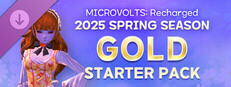 MICROVOLTS: Recharged - 2025 SPRING SEASON Starter Pack : Gold Small Capsule Image