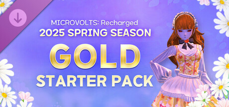 Steam cover for MICROVOLTS: Recharged - 2025 SPRING SEASON Starter Pack : Gold.