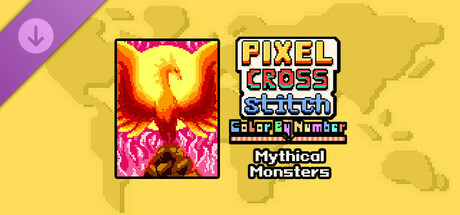 Pixel Cross Stitch - Mythical Monsters Pack banner