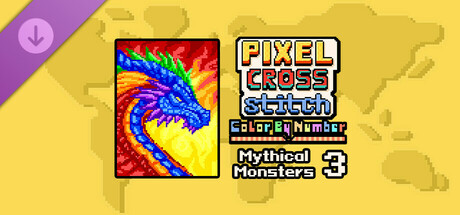 Pixel Cross Stitch - Mythical Monsters Pack 3 cover art