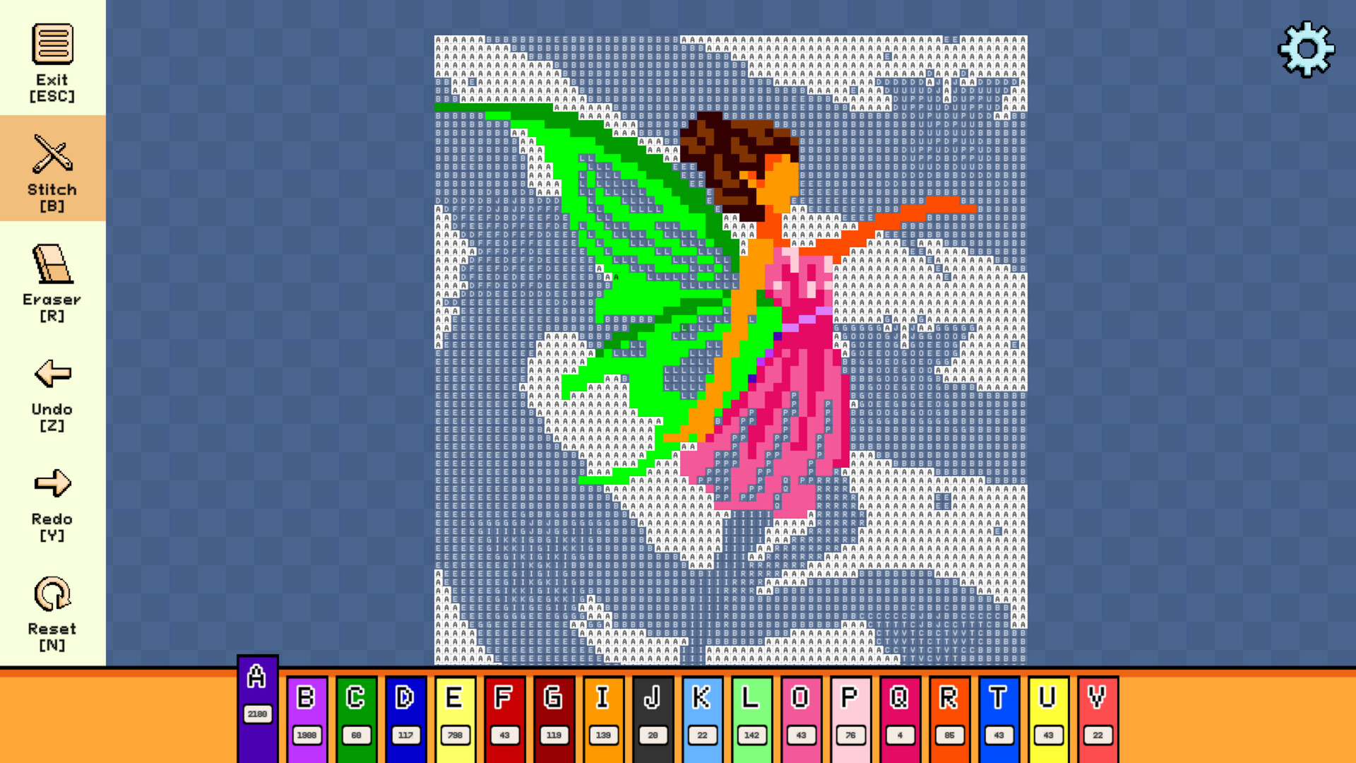 #1. Pixel Cross Stitch - Mythical Monsters Pack 3 (Steam) By: Error 300