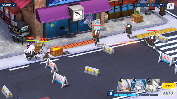 Screenshot of Blue Archive