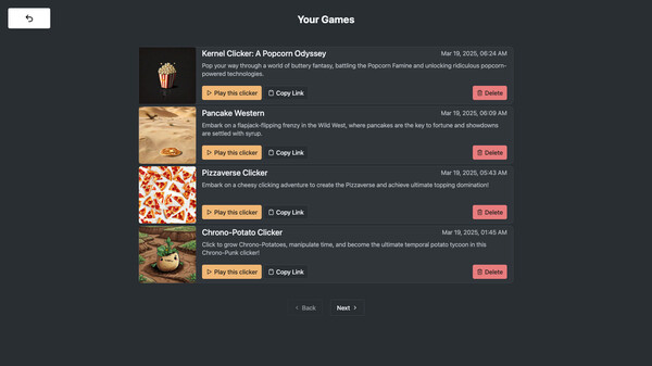 Clicker Maker screenshot 2