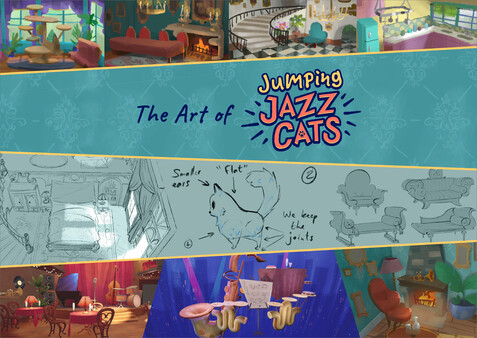 Jumping Jazz Cats - Artbook for steam Jumping Jazz Cats - Artbook for steam