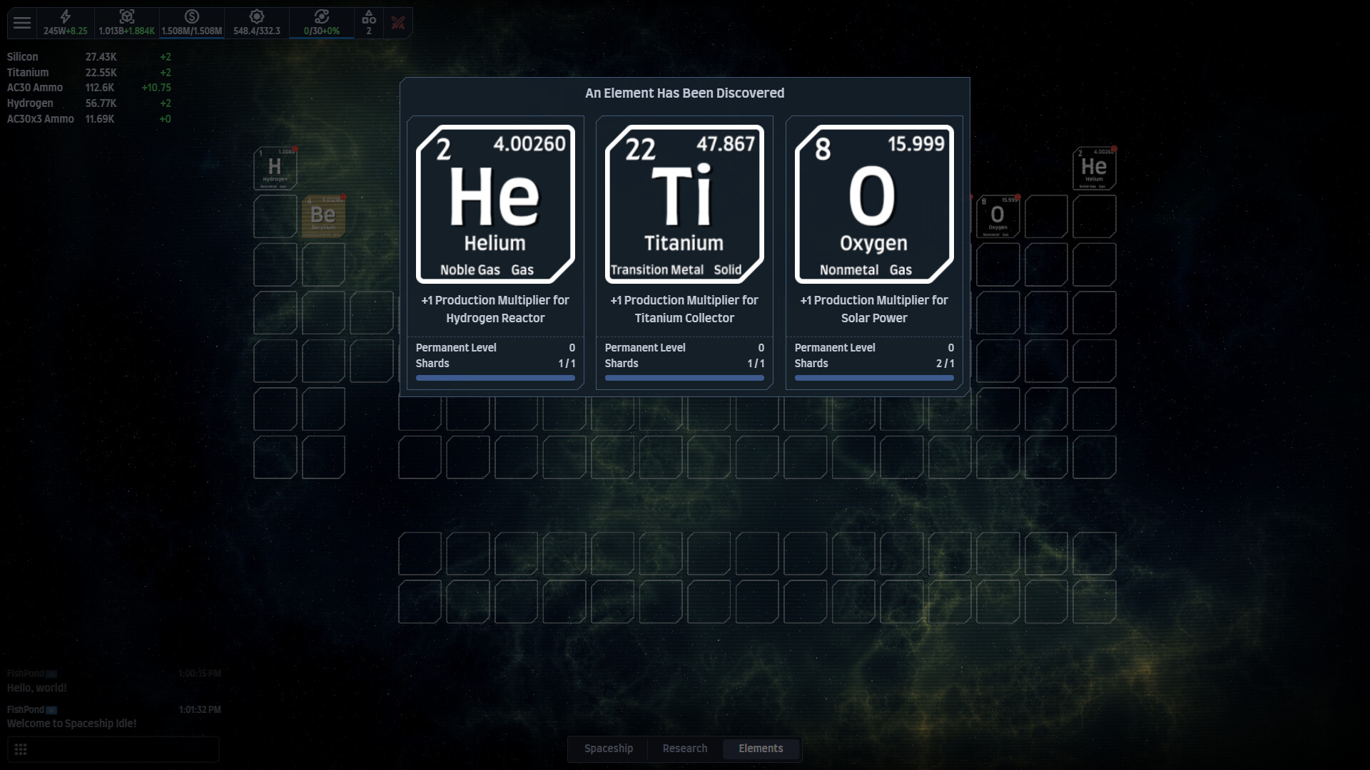 #6. Spaceship Idle: Design, Build, Explore & Battle Demo (Steam) By: Fish Pond Studio