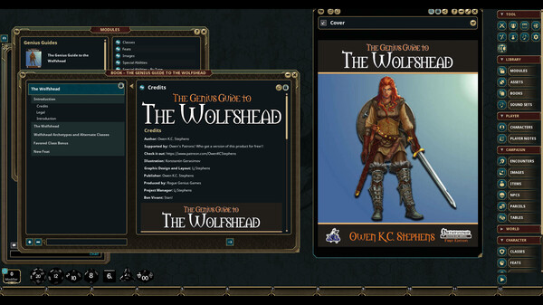 Fantasy Grounds - The Genius Guide to the Wolfshead