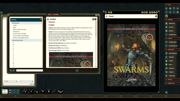 Fantasy Grounds - Legendary Bestiaries: SWARMS