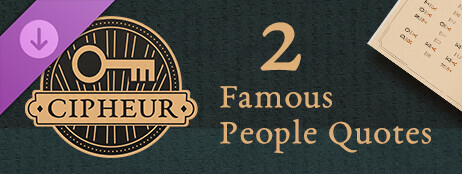 Cipheur - Famous People Quotes 2 cover art