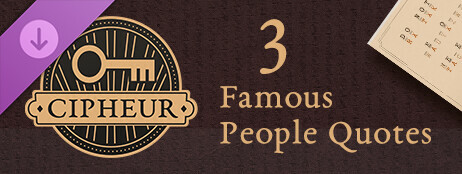 Cipheur - Famous People Quotes 3 cover art