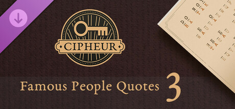 Cipheur - Famous People Quotes 3 banner image