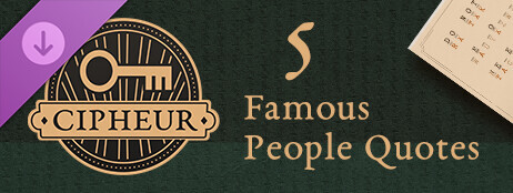 Cipheur - Famous People Quotes 5 cover art
